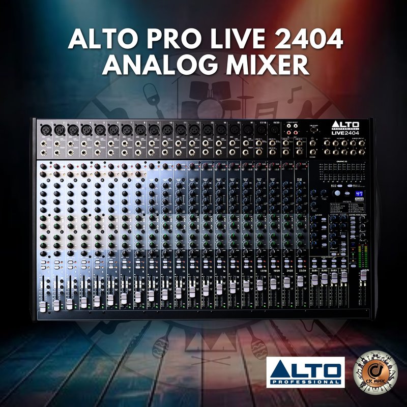 ALTO PRO LIVE 2404 ANALOG MIXER