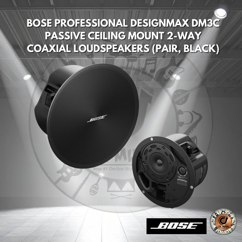 BOSE CEILING 2 WAY DM3C PAIR BLK