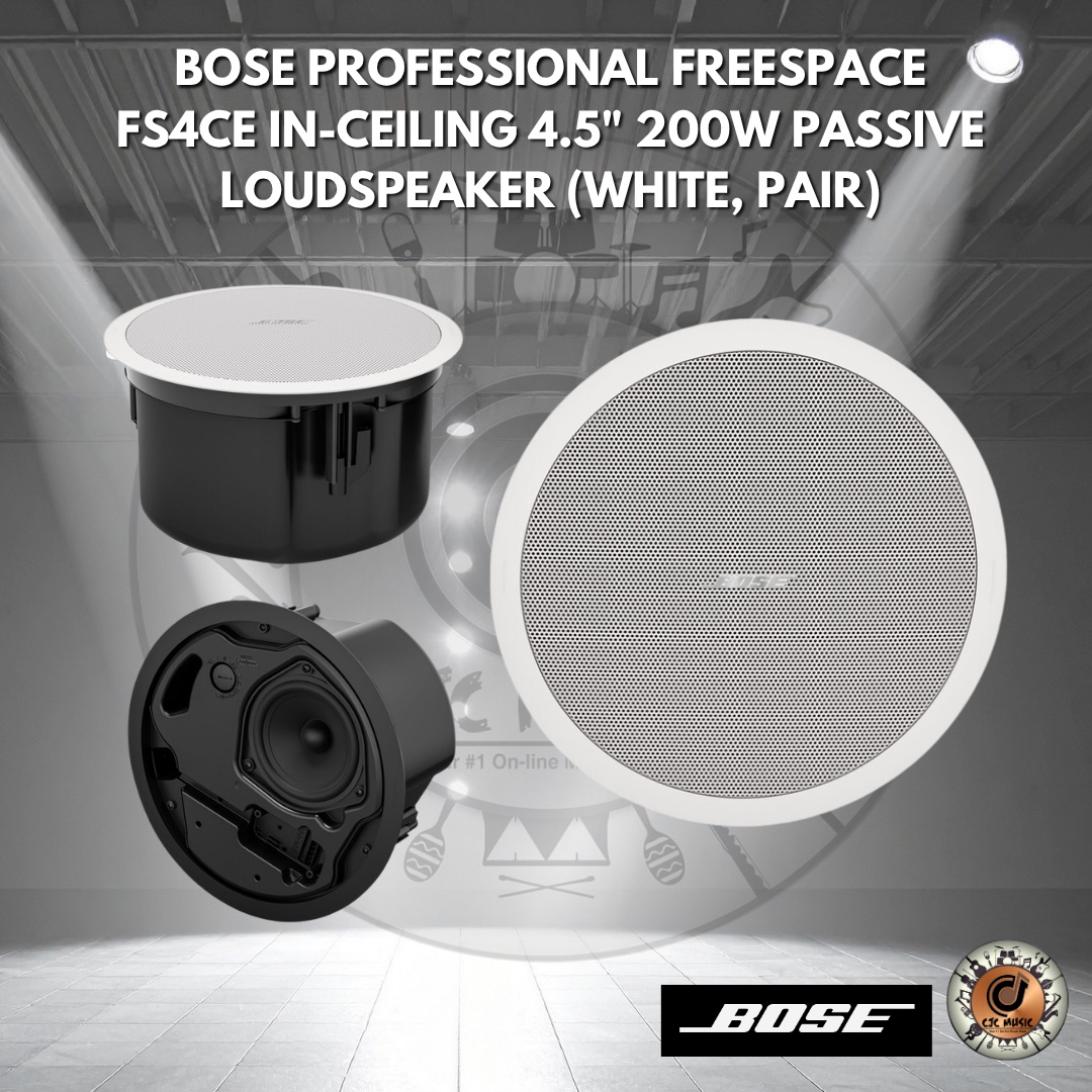 BOSE CEILING LOUDSPEAKER FS4CE PAIR wht