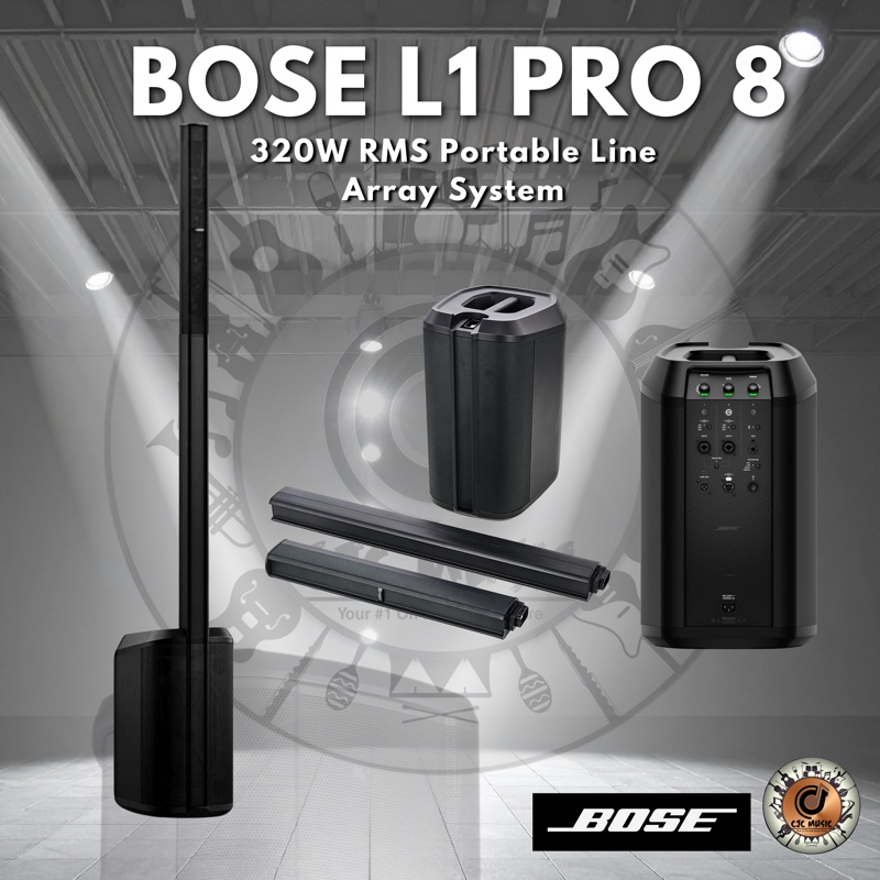 BOSE L1 PRO 8 PORTABLE COLUMN ARRAY SPEAKER 1-VERSA