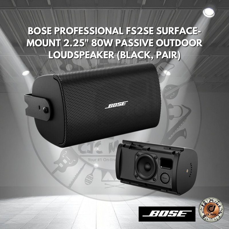 BOSE SURFACE LOUDSPEAKER FS2SE pair blk