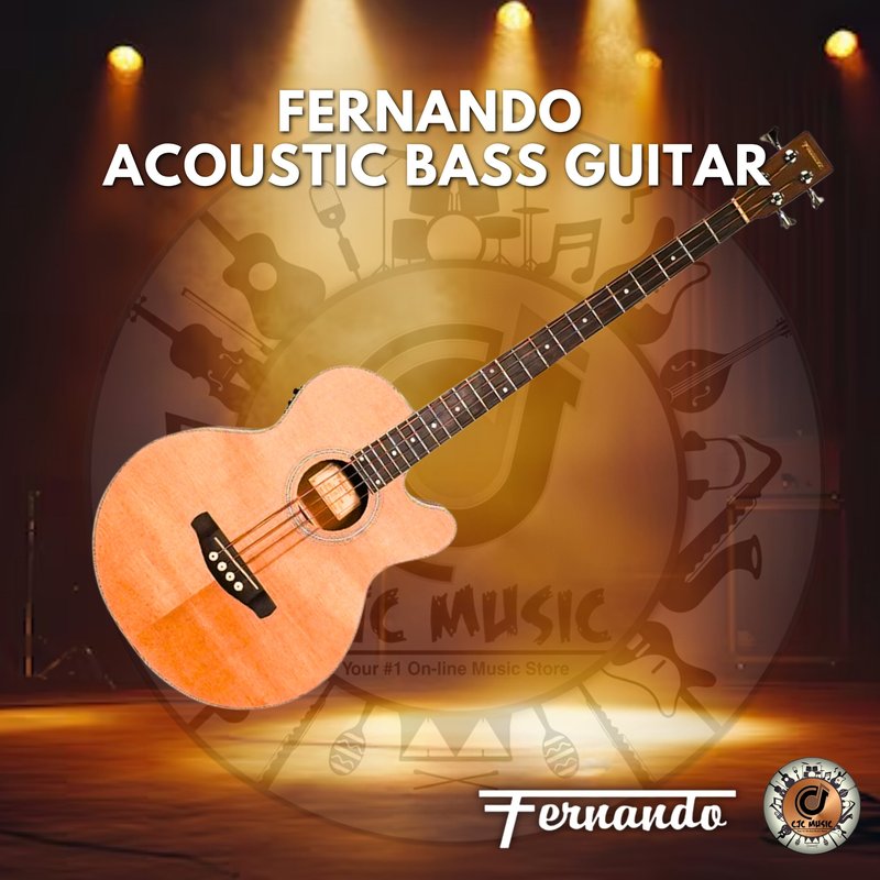 FERNANDO ACOUSTIC BASS GUITAR