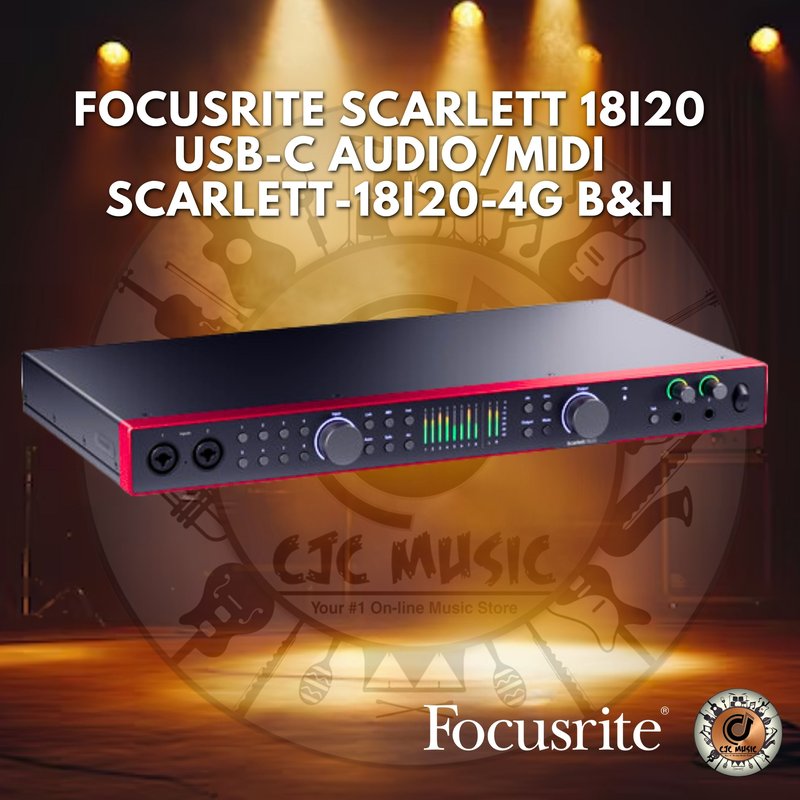 FOCUSRITE SCARLETT 18i20 (4TH GEN)