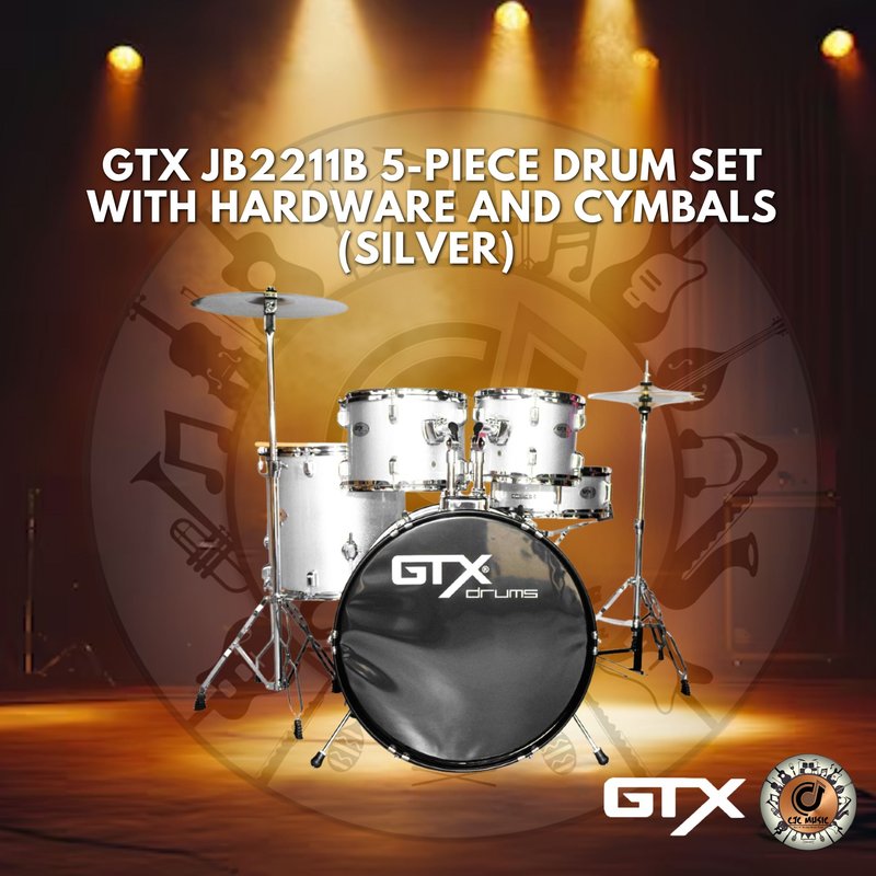 GTX 5PC ACOUSTIC DRUMSET
