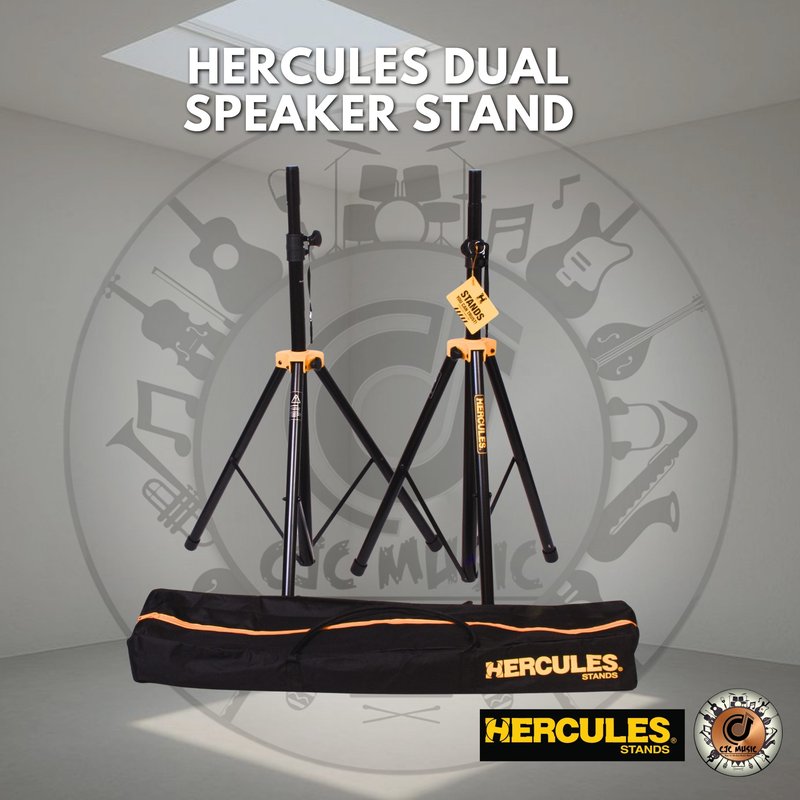 HERCULES DUAL SPEAKER STAND