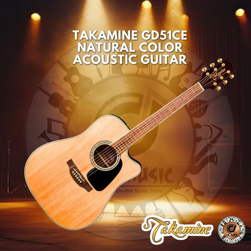 TAKAMINE GD51CE NATURAL COLOR