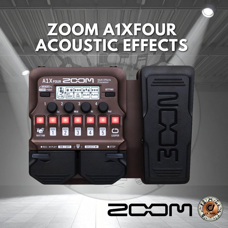 ZOOM A1XFOUR - GUITAR EFFECTS
