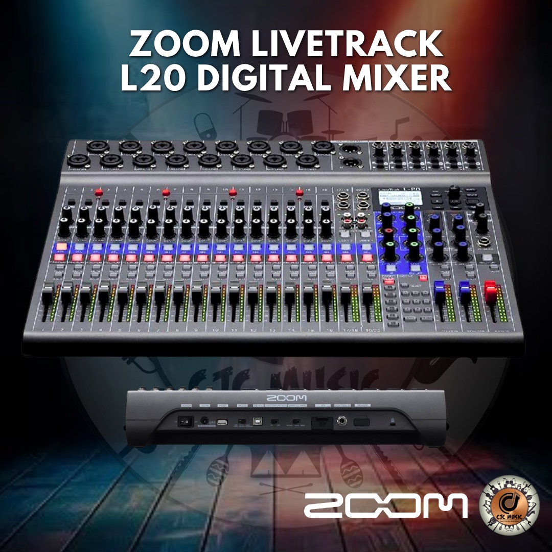 ZOOM LIVETRACK L20 DIGITAL MIXER R1
