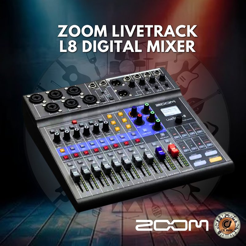 ZOOM LIVETRACK L8 DIGITAL MIXER